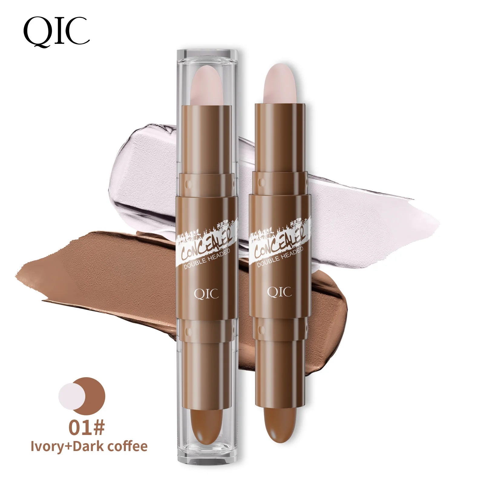 QIC Double-Ended Contour & Highlight Stick | Face Sculpting