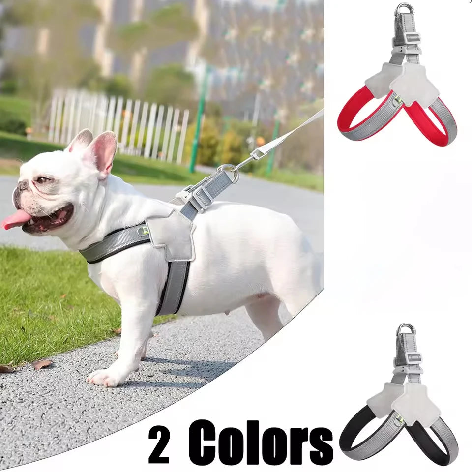 Pet dog vest-style harness/leash suitable for small and medium-sized Shiba Inus Corgis Bichon Frises Poodles and other breeds Oasis Select