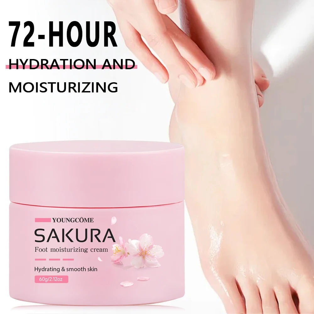 Sakura Foot Cream – Urea 40% & Shea Butter Overnight Heel Repair