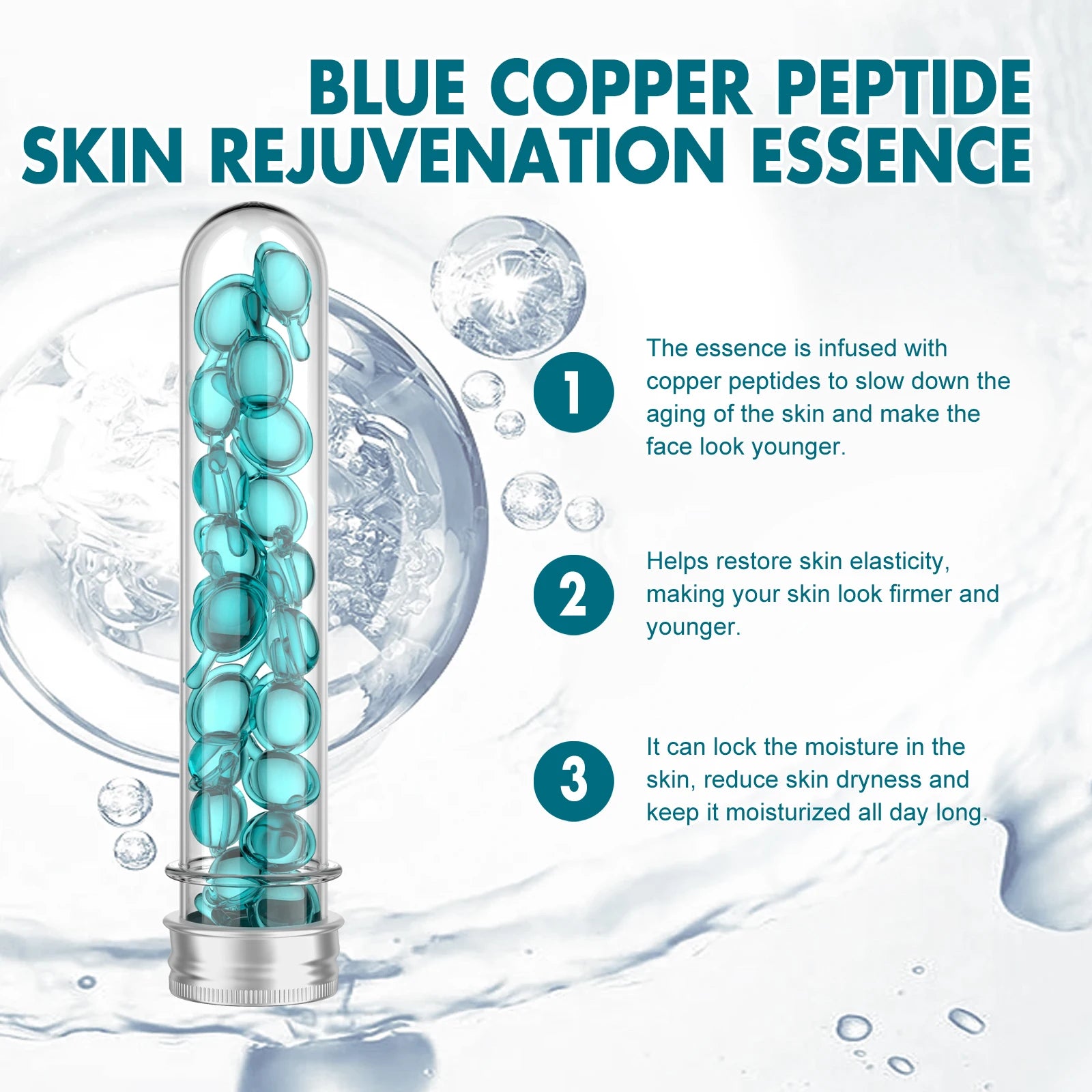 30PCS Facial Serum Capsules Deep Moisturizing Enhance Smoothness Rejuvenating Skin Boosts Elasticity Improve Skin Texture Firming Face Serum Oasis Select