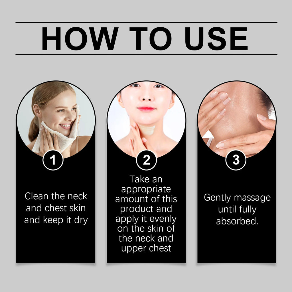 50G Neck Cream Gentle Nourishing & Moisturizing Enhance Skin Elasticity Improve Skin Texture Smoothing Massage Firming Glowing Neck Cream Oasis Select