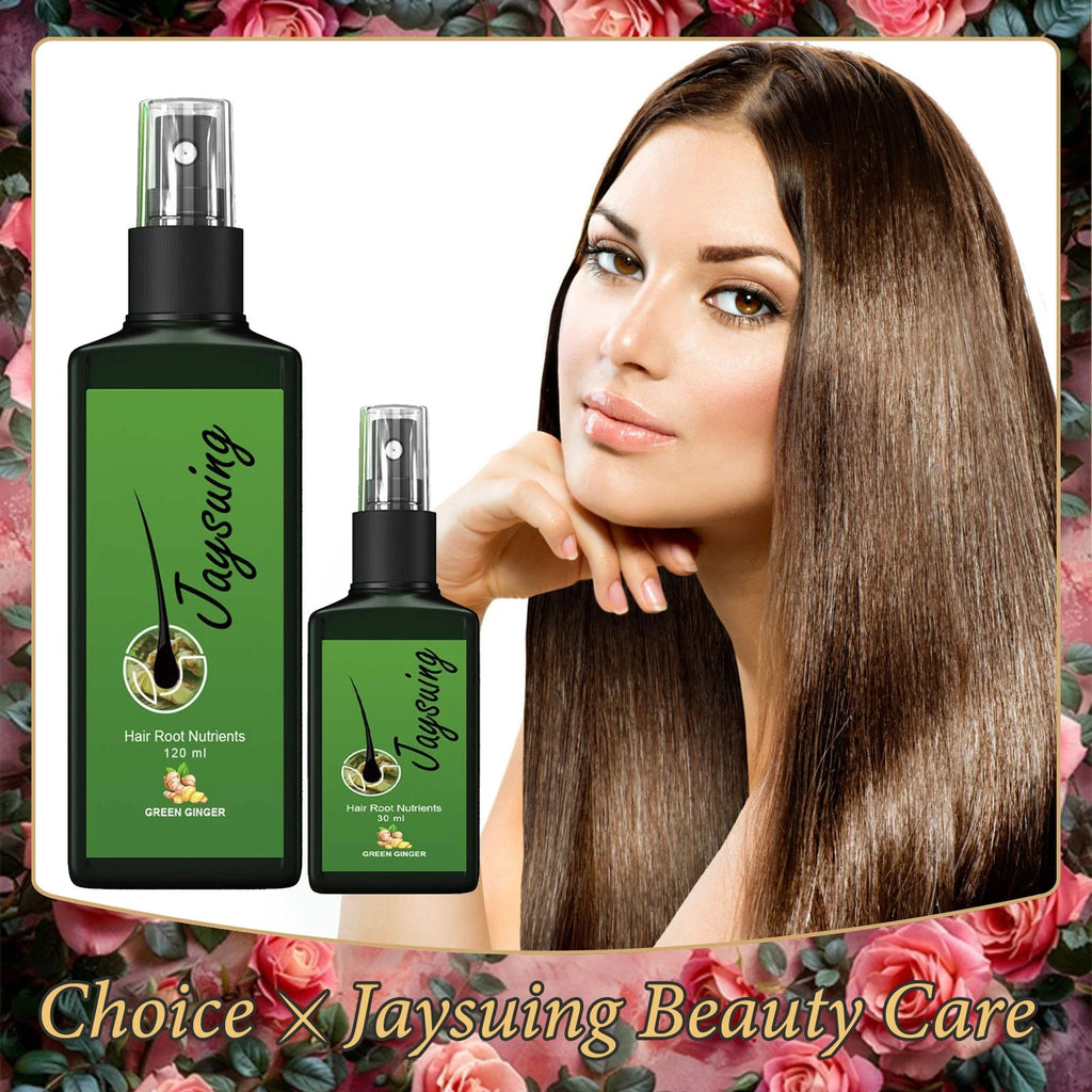 Jaysuing Ginger Hair Growth Spray – Anti Hair Loss Serum Hair Growth Serum Oasis Select