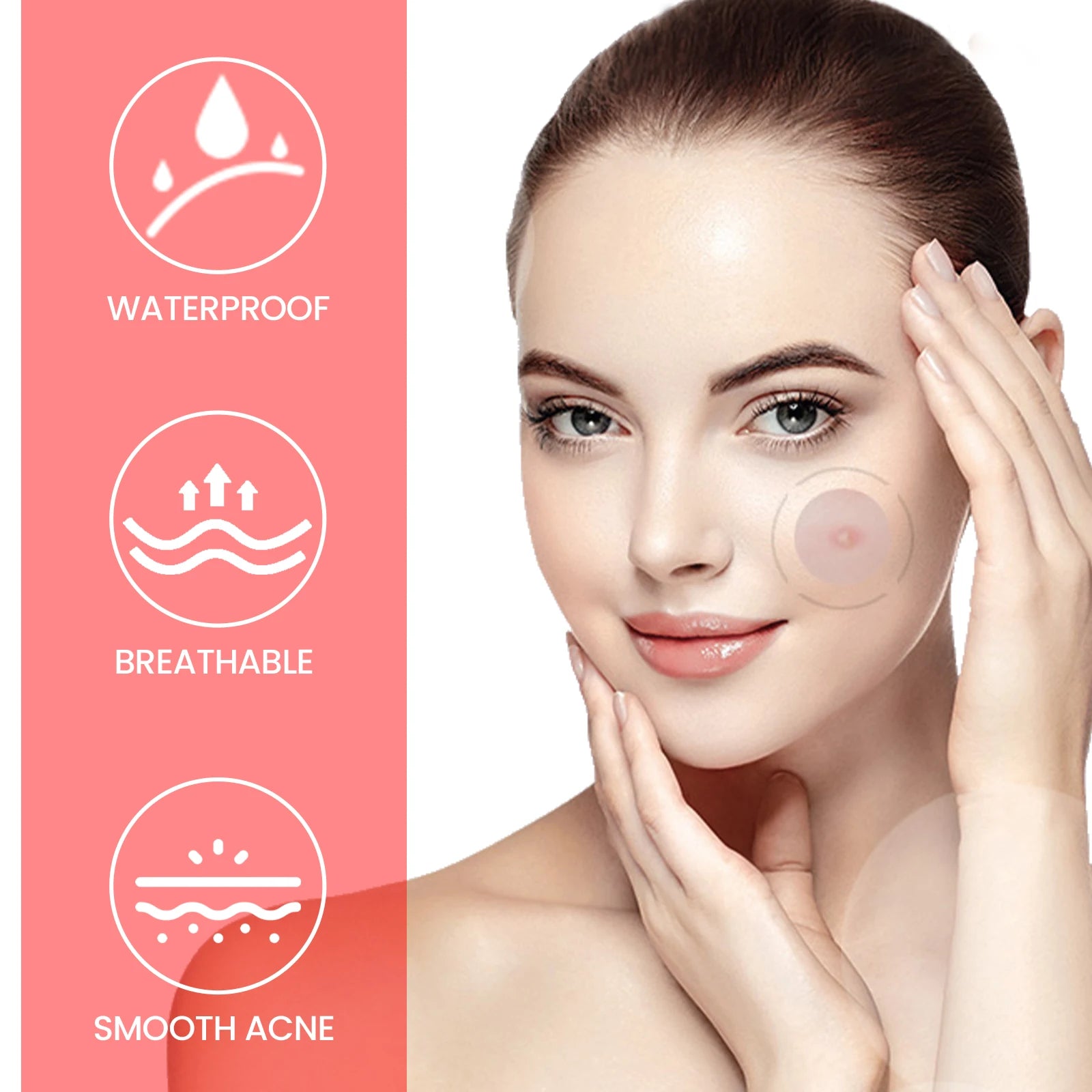 Jaysuing 200pc Pimple Patches – Waterproof Deep Clean Acne Patch