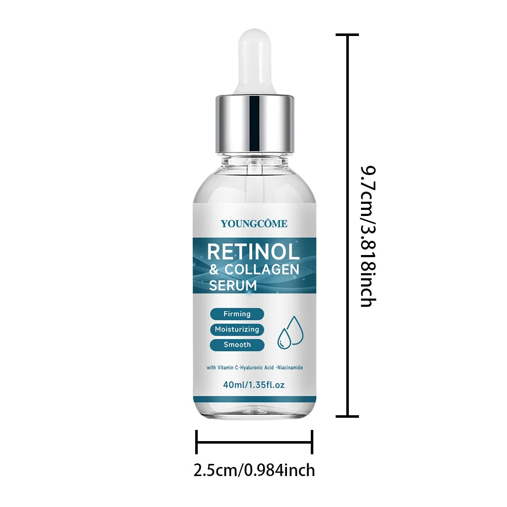 YOUNGCOME Retinol Face Serum – Collagen & Hyaluronic Acid