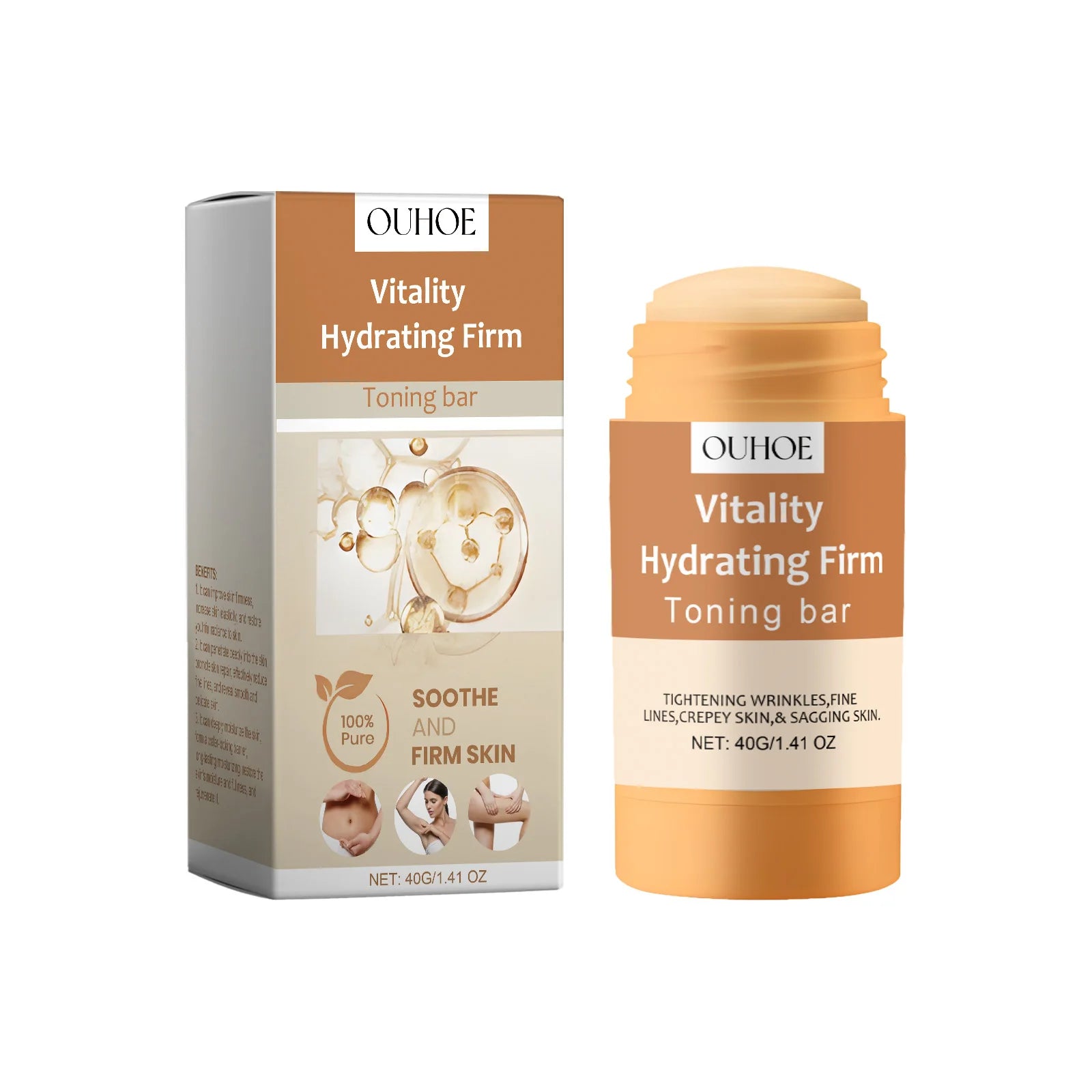 Body Slimming Cream Improve Sagging Anti Cellulite Sculpting Shape Leg Waist Tummy Belly Firming Body Massager Fat Burning Cream Oasis Select 40g boxed