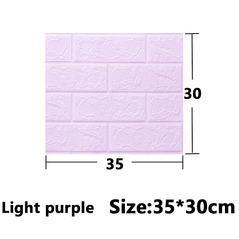 1-30Pcs 35x30cm Wallpaper Kitchen Bedroom Background Decoration Wall Panels Stickers Waterproof for Living Room 3D DIY Home Oasis Select