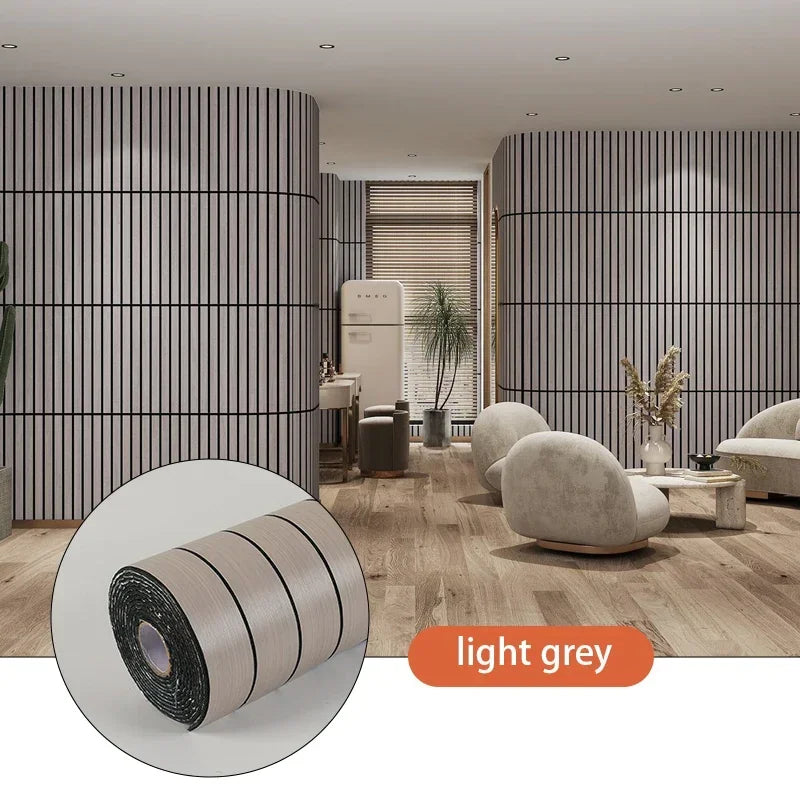 40cm X 3m Roll Of Self-Adhesive Foam Wall Stickers Peelable 3D Wall Stickers Easy To DIY Suitable For Ceiling And Living Rooms. Oasis Select light grey 40cmX3m