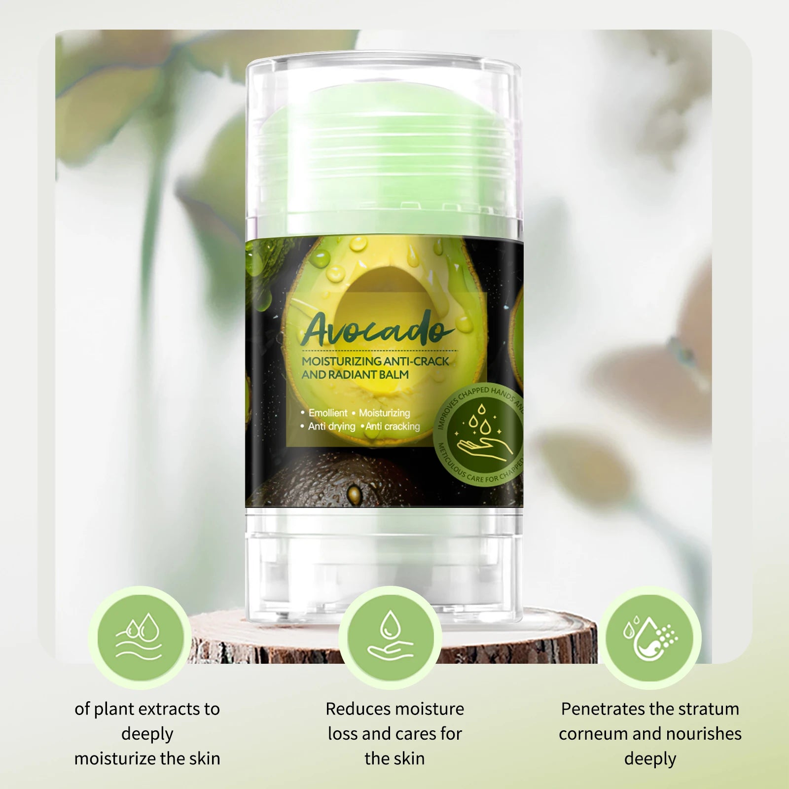 Avocado Foot Cream – Moisturizing Heel Balm & Hand Care 40g