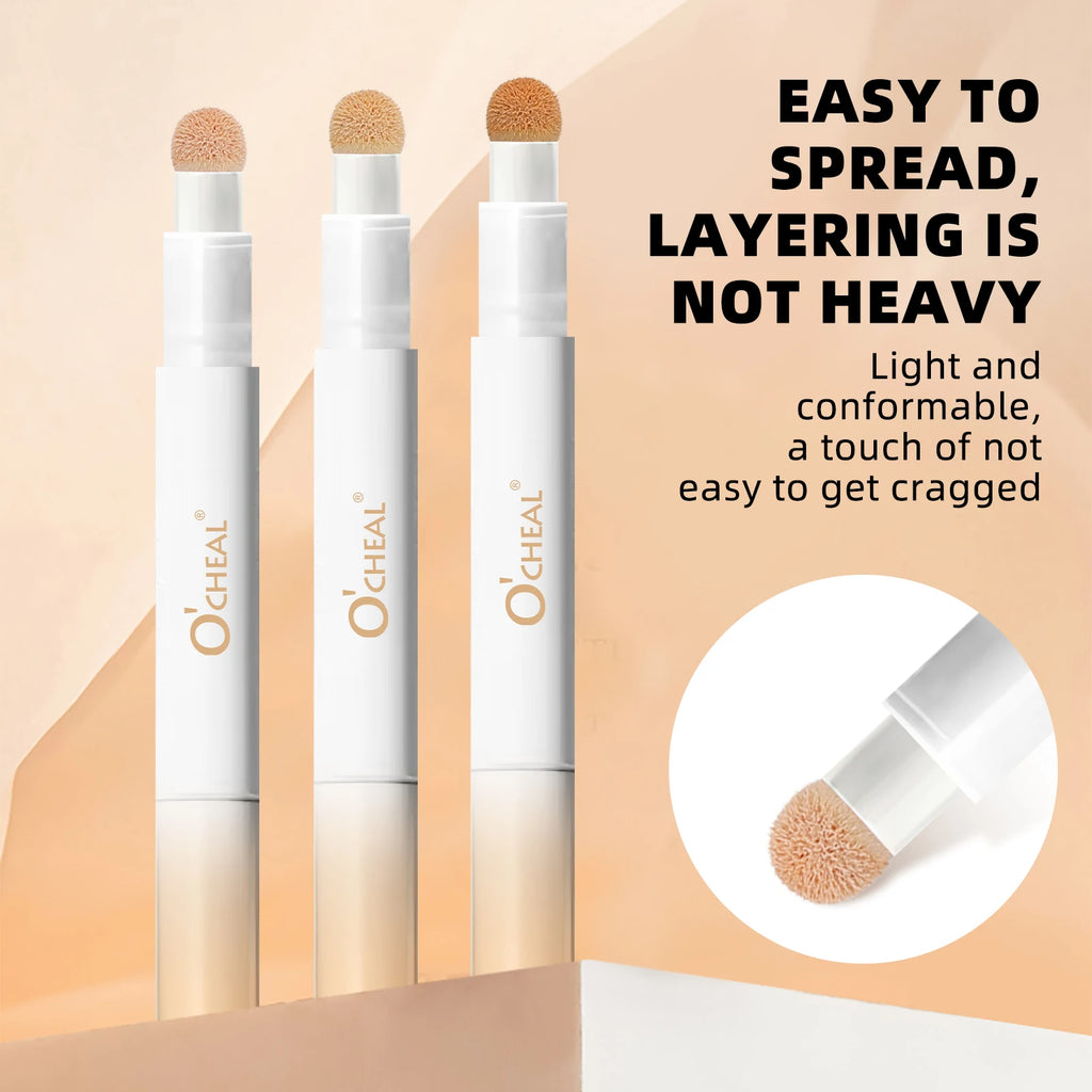 Ocheal 3 Color Face Foundation Concealer Pen Long Lasting Waterproof Corrector Contour Concealers Stick Cosmetic Makeup Oasis Select
