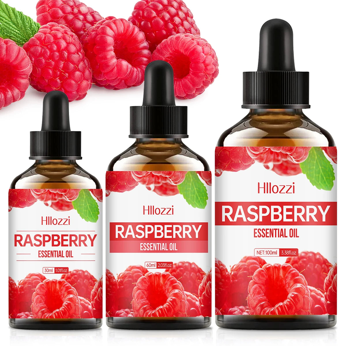 Hllozzi Raspberry Essential Oil – Massage, Hair & Aromatherapy
