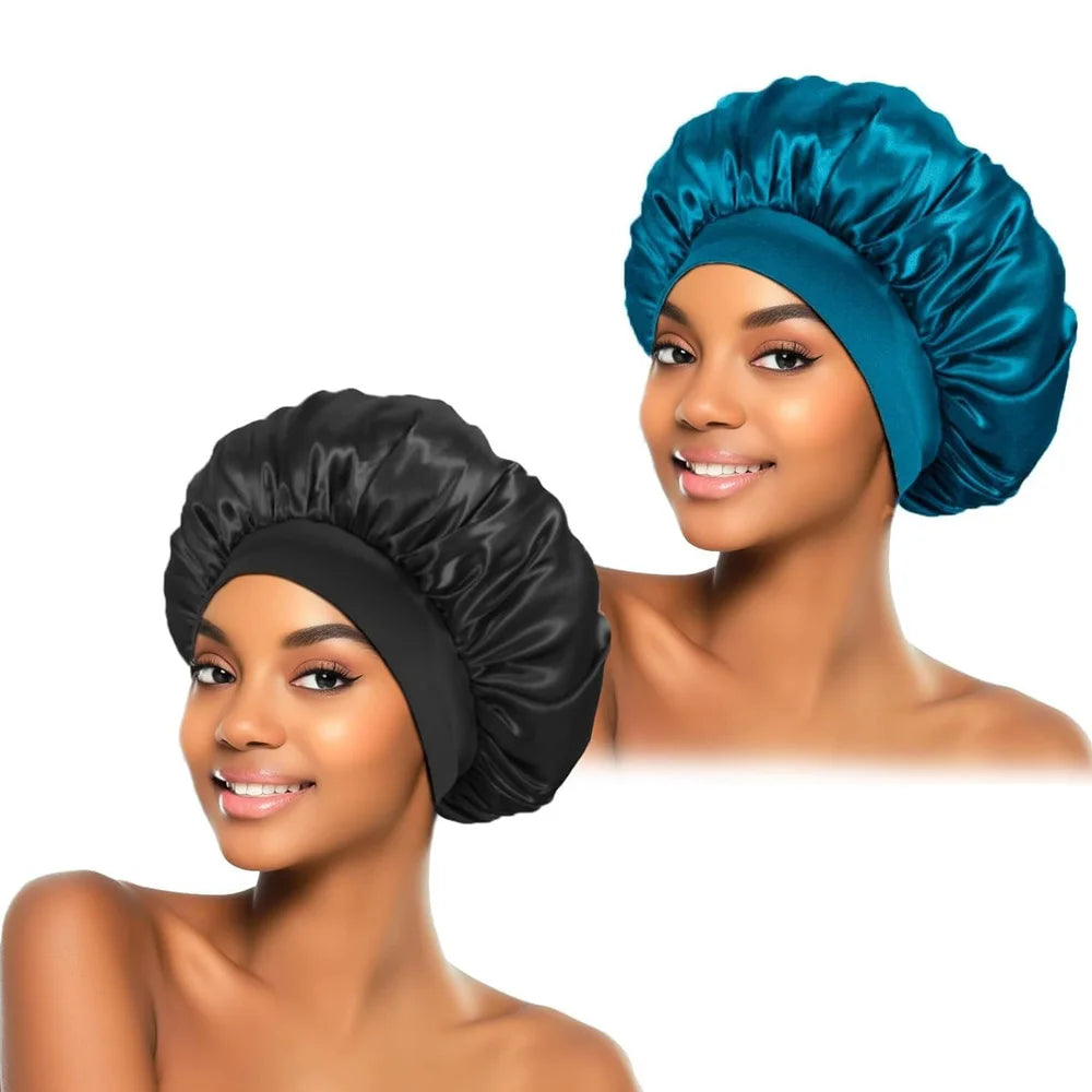 Satin Sleep Hair Bonnet Cap – Frizz-Free Night Cap for Women Satin Sleep Bonnet Oasis Select