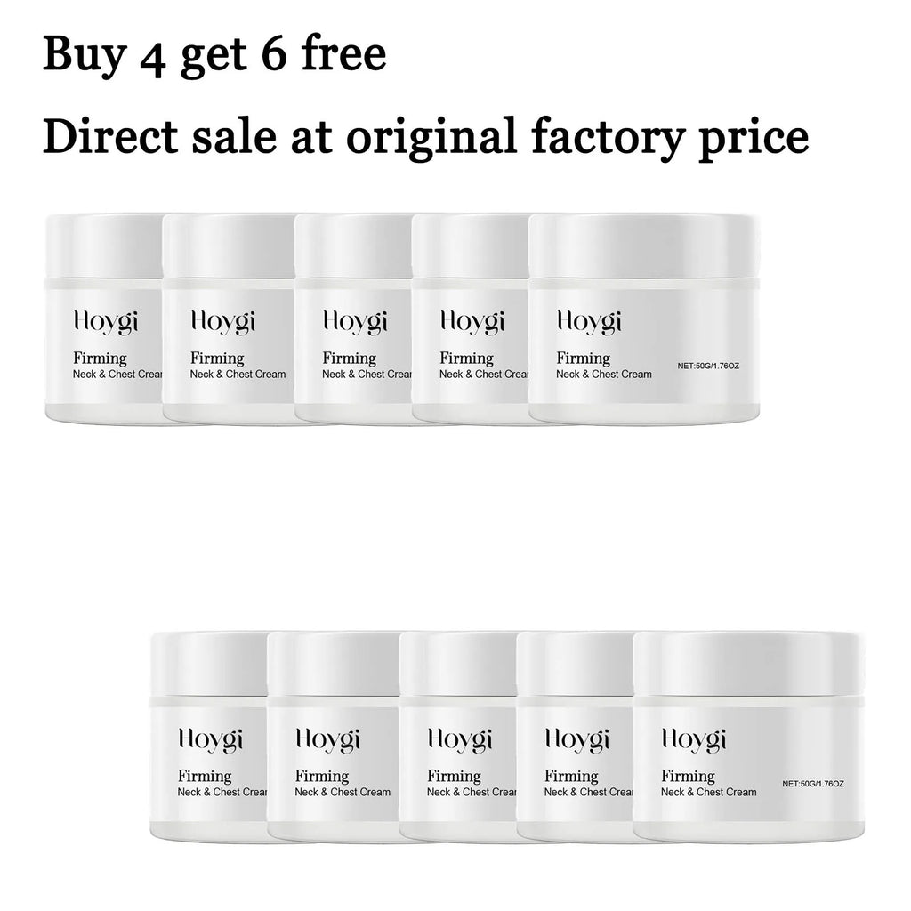 50G Neck Cream Gentle Nourishing & Moisturizing Enhance Skin Elasticity Improve Skin Texture Smoothing Massage Firming Glowing Neck Cream Oasis Select 10 pcs United States
