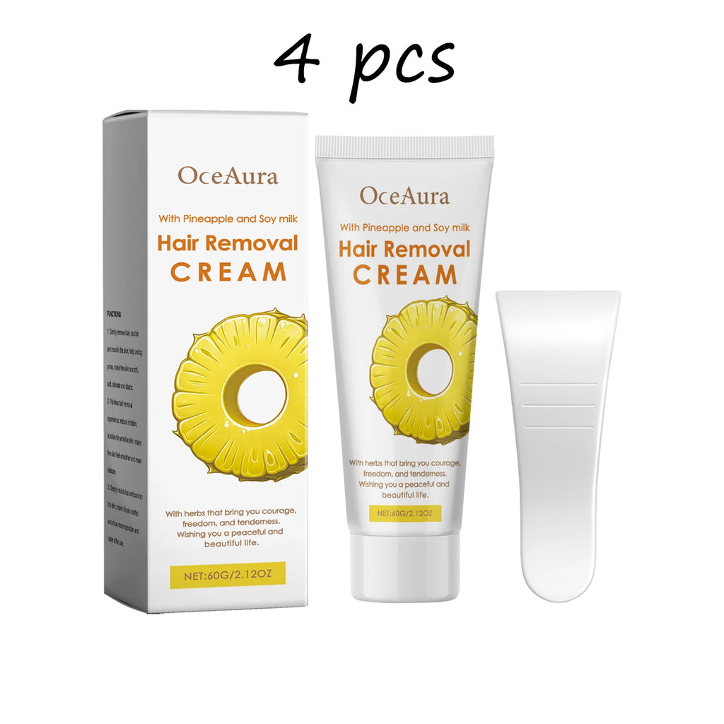 Oceaura Natural Hair Removal Cream Gentle Remove Whole Body Hair Non-irritating Pore Shrink Improve Skin Texture Hair Remove Gel Oasis Select buy 2 free 2 United States