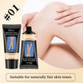 OCHEAL Beauty Leg Cream Moisturizing Liquid Foundation With Squalane Shine Nourishing Body Massage Leg Makeup Care Cream Women Oasis Select 7008-1 40ml