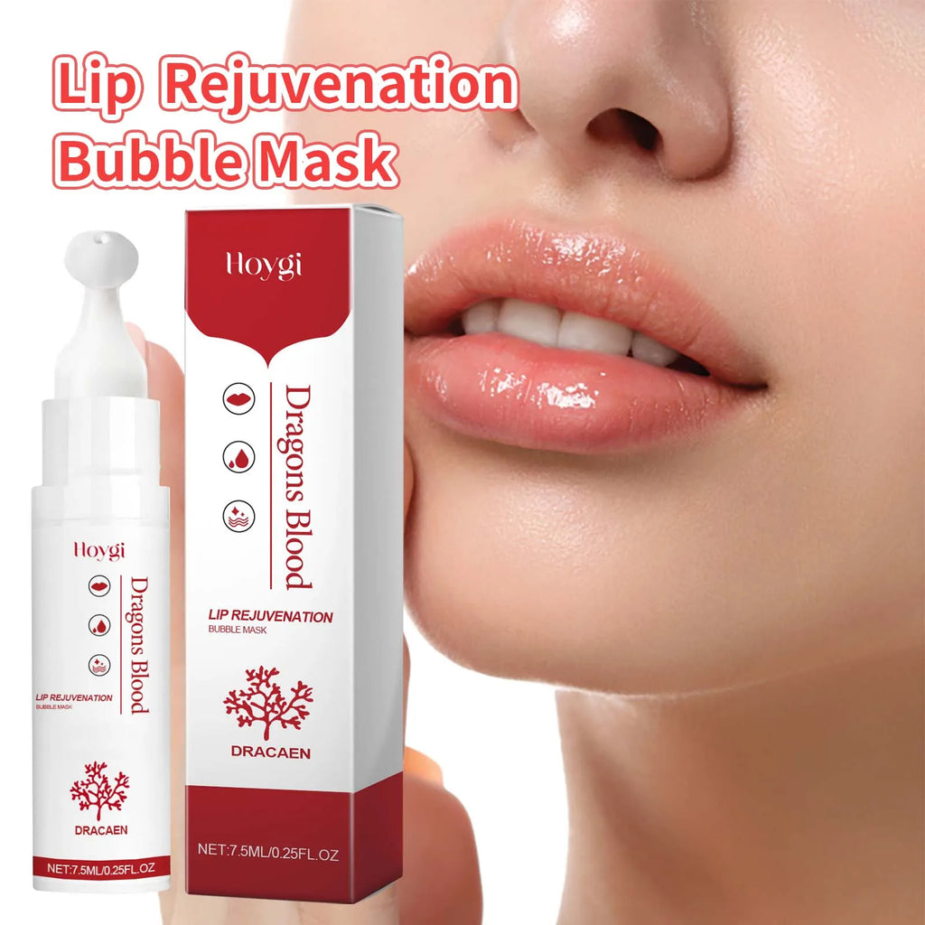 7.5ML Lip Rejuvenating Bubble Mask Deep Moisturizing Reduce Dryness Anti-chapping Enhance Gloss Relief Discomfort Smoothing Softening Lip Cream Oasis Select