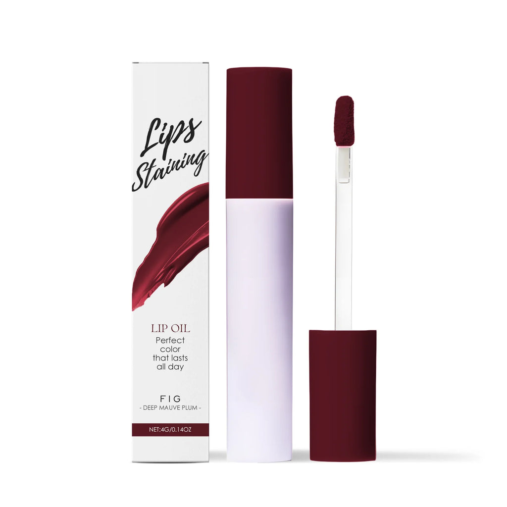 Multi Color Glass Mirror Water Glow Lip Oil Deep Hydrating Nourishing Fade Lip Lines Enhance Shine Non-sticky for All Lip Type Oasis Select Fig United States