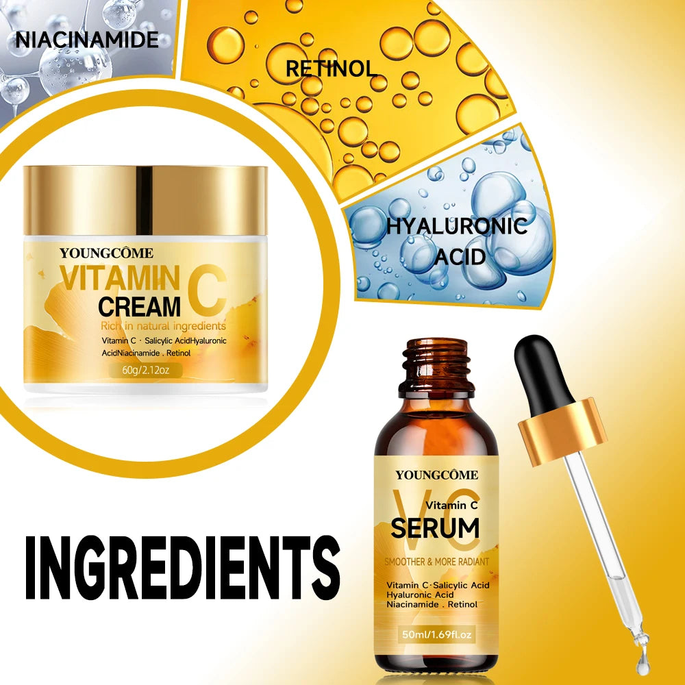 YOUNGCOME Vitamin C Face Serum – Brightening & Anti-Aging
