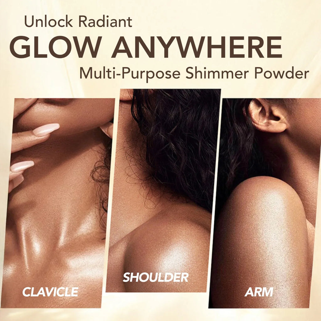 Ocheal 30ml Fragrance Shimmer Glitter Spray Shining Brightly Highlighter Powder Spray Long Lasting Body Hair Hand Neck Clothes Oasis Select