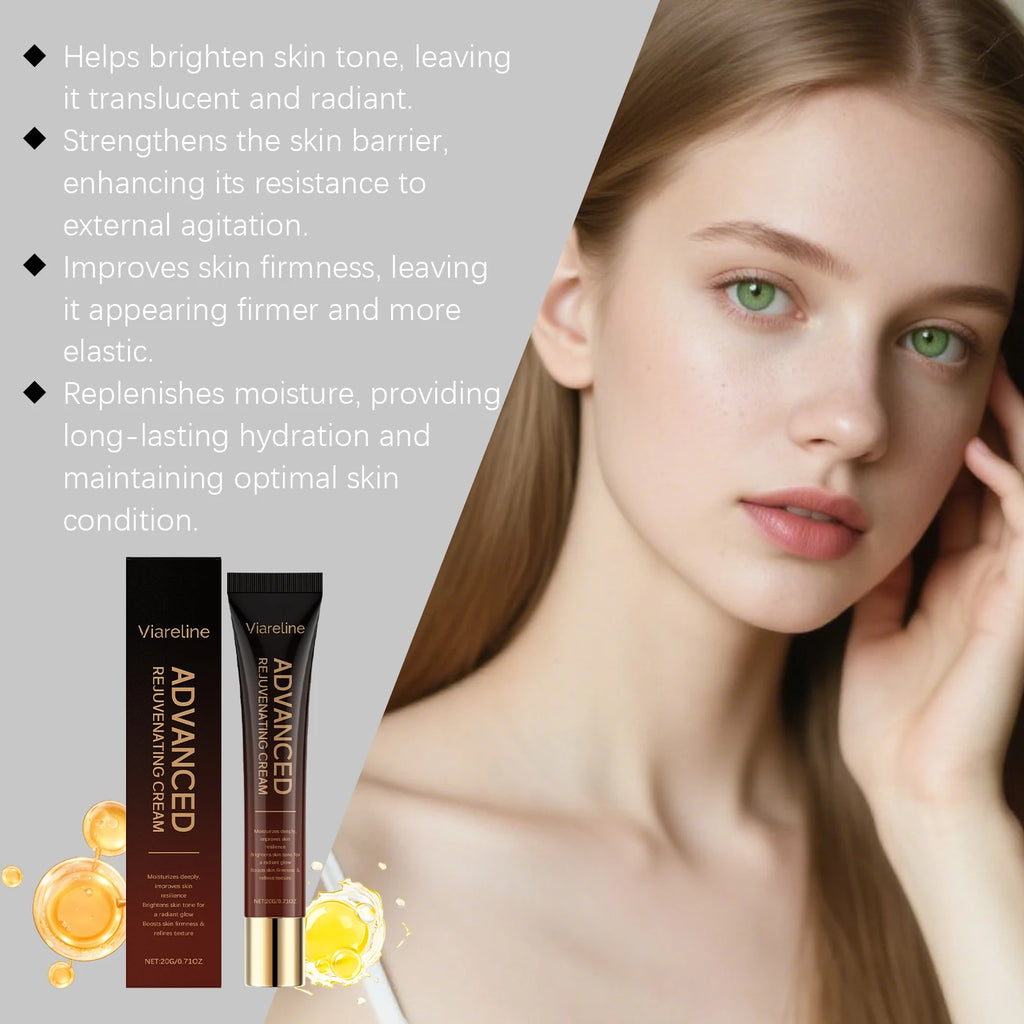 20g Advanced Face Cream Firming Gentle Moisturizing Brightening Skin Tone Smoothing Nourishing Face Cream for Unisex Skin Care Oasis Select