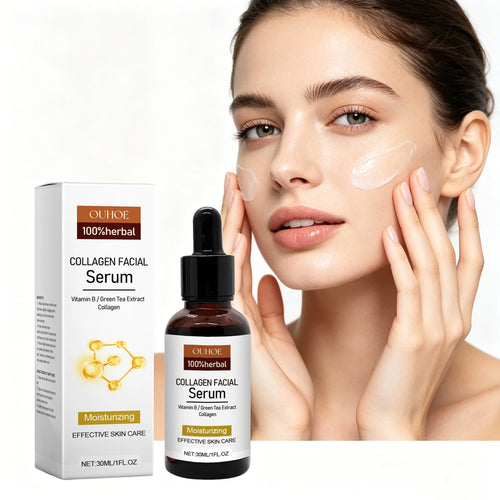 30ML Collagen Face Serum Daily Moisturizing Boosts Skin Elasticity Remove Wrinkles Smoothing Improve Texture Enhance Gloss Tightening Facial Serum Oasis Select