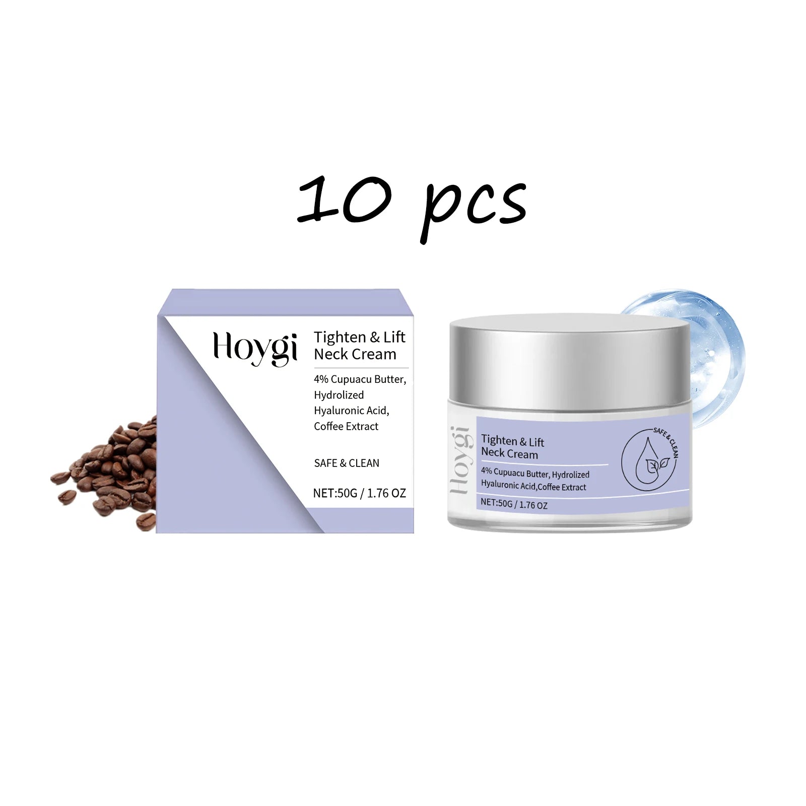Hoygi Neck Care Cream Moisturizing Fade Wrinkles Firming Lifting Enhance Skin Elasticity Smoothing Non-greasy Neck Care Cream Oasis Select buy 4 free 6 United States