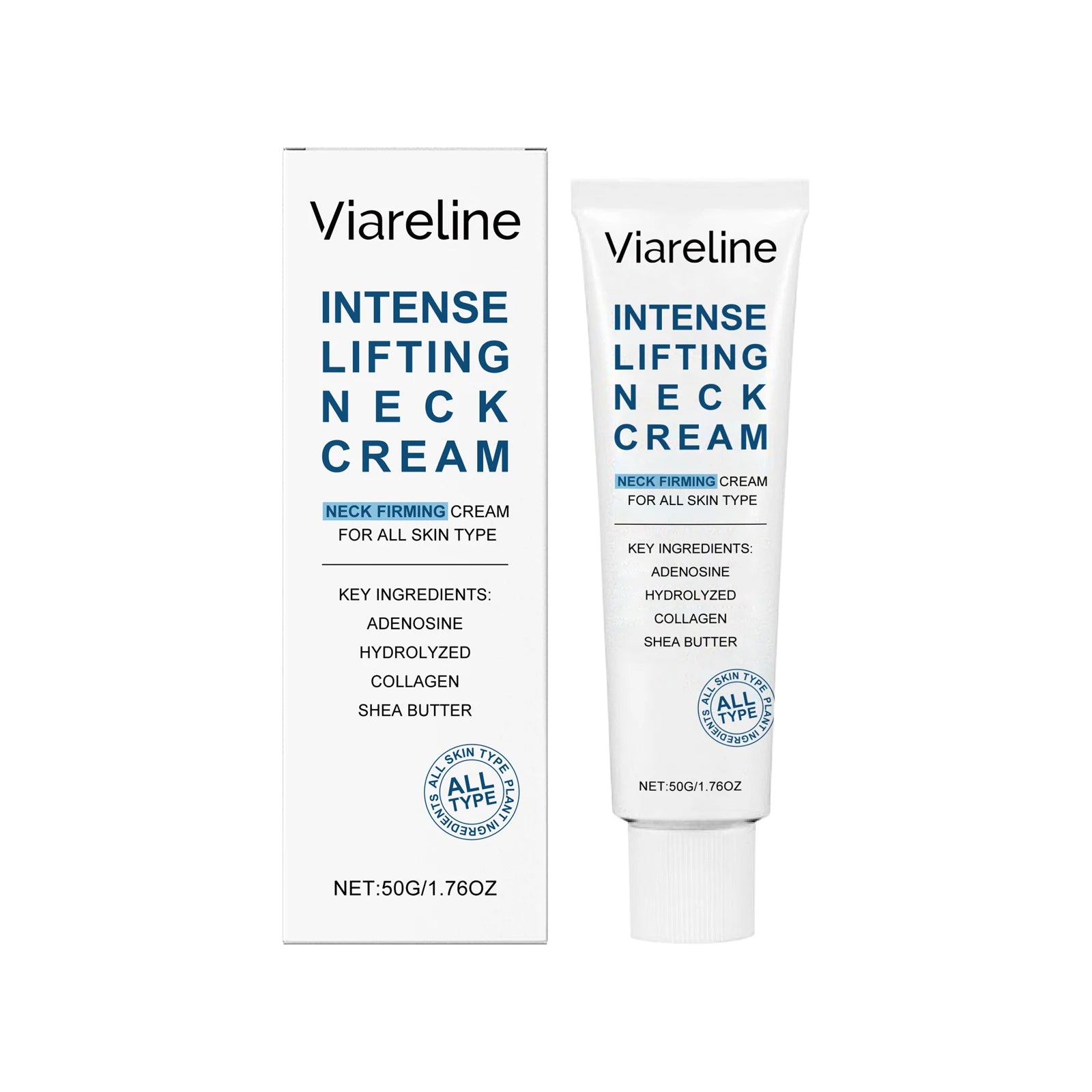 50G Neck Care Cream Gentle Moisturizing Lifting Improve Skin Texture Boosts Elasticity Tightening Neck Lotion for All Skin Types Oasis Select 50g United States