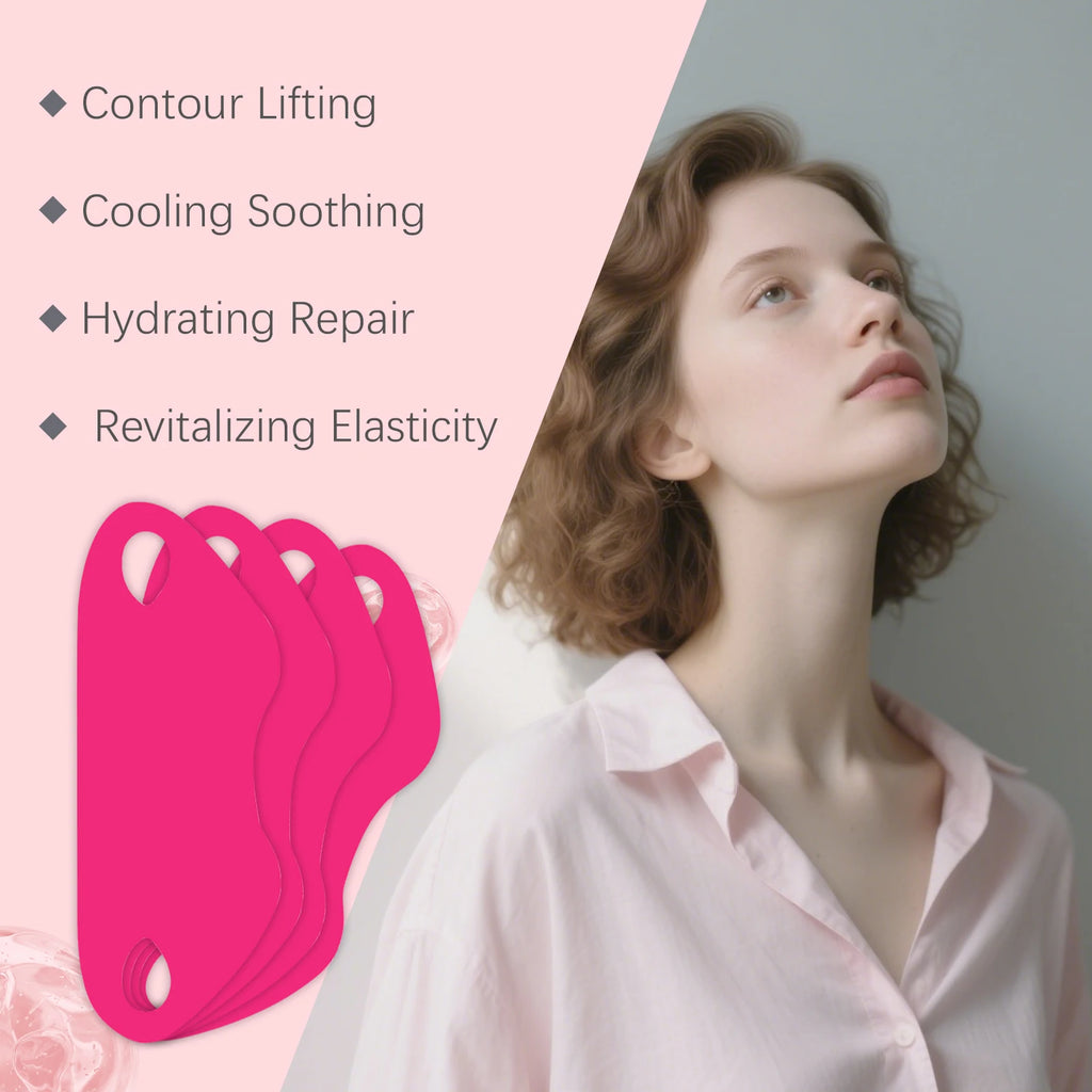 4 PCS Collagen Face Mask Deep Moisturizing Lifting Enhance Skin Elasticity Improve Skin Texture Tightening Smoothing Facial Mask Oasis Select