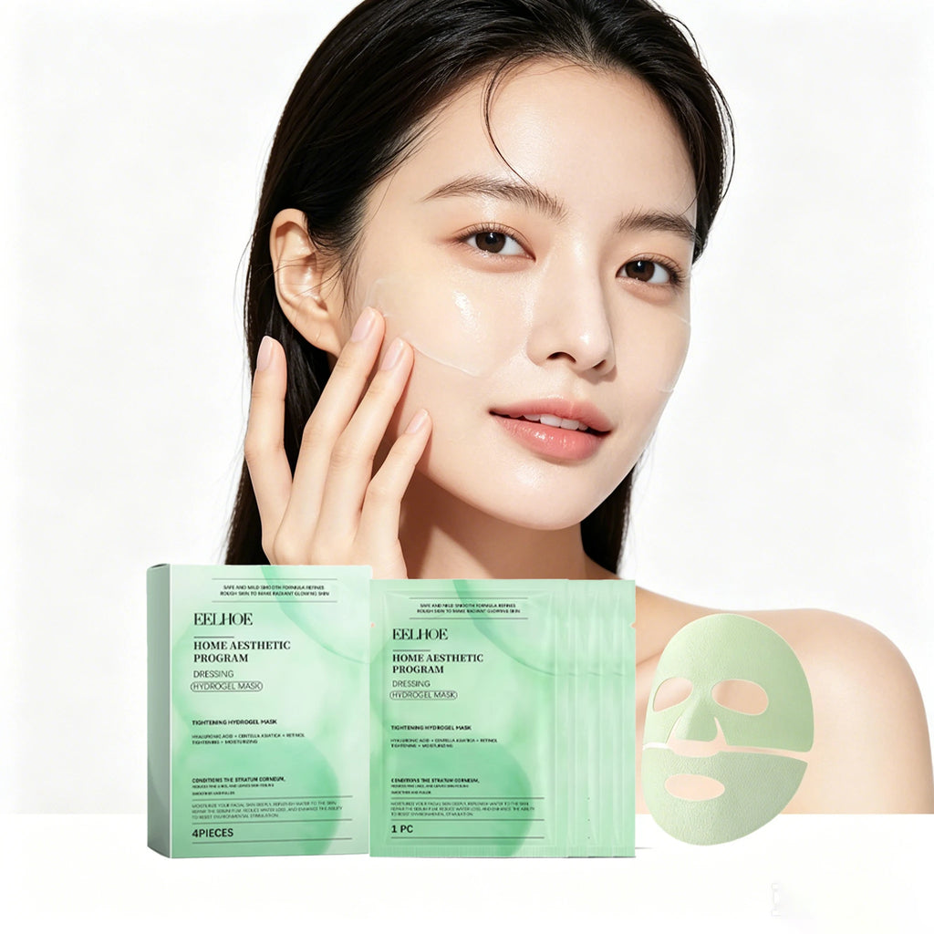 4PCS Retinol Face Mask Deep Moisturizing & Nourishing Pores Enhance Smoothness Glowing Soothing Redness Enhance Skin Elasticity Facial Mask Oasis Select
