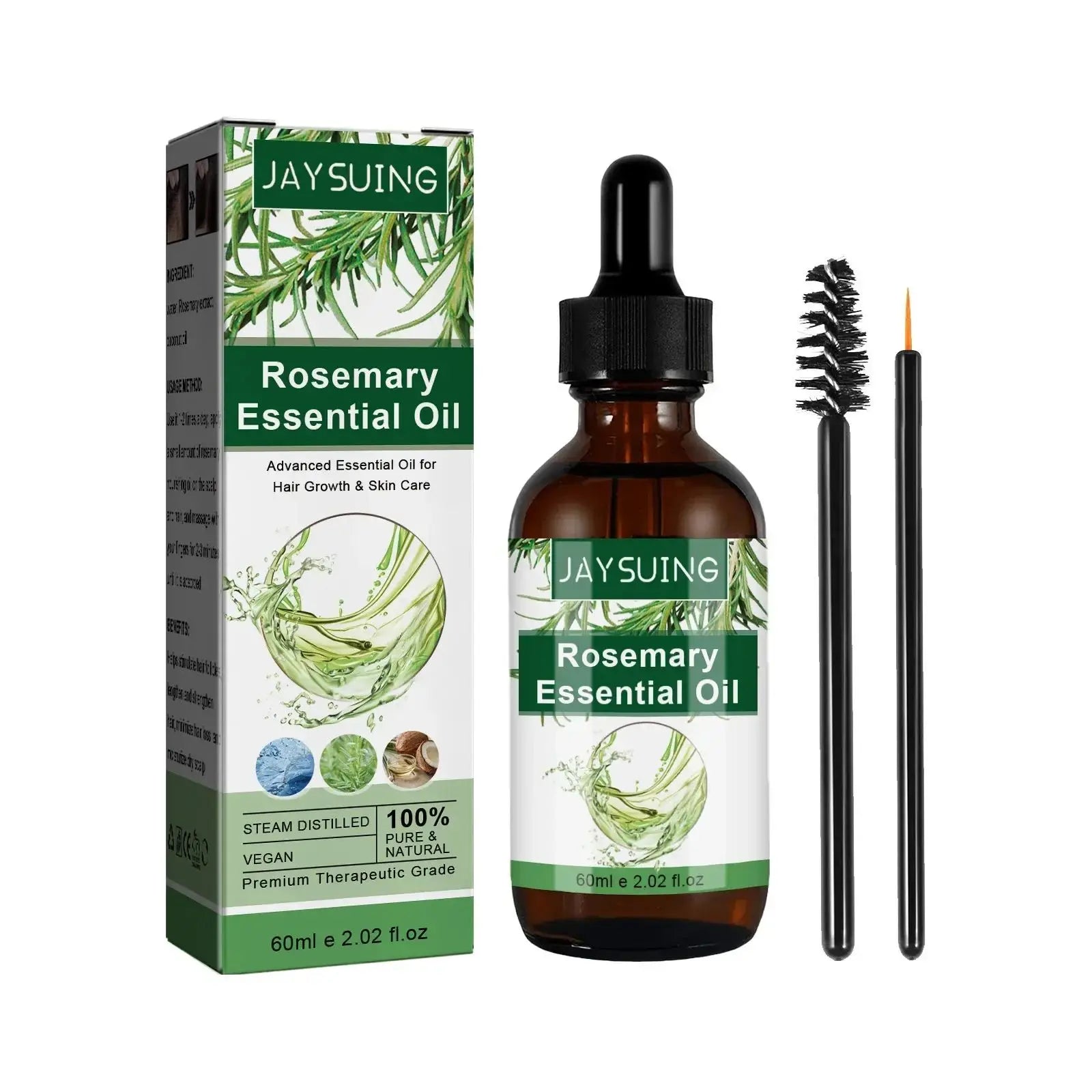 Rosemary Hair Growth Oil – Scalp, Lash & Eyebrow Serum 60ml Hair Growth Oil Oasis Select