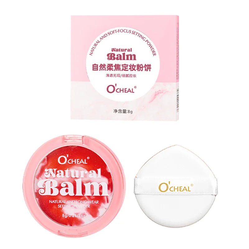 O'Cheal Matte Setting Powder – 24H Oil Control & Waterproof