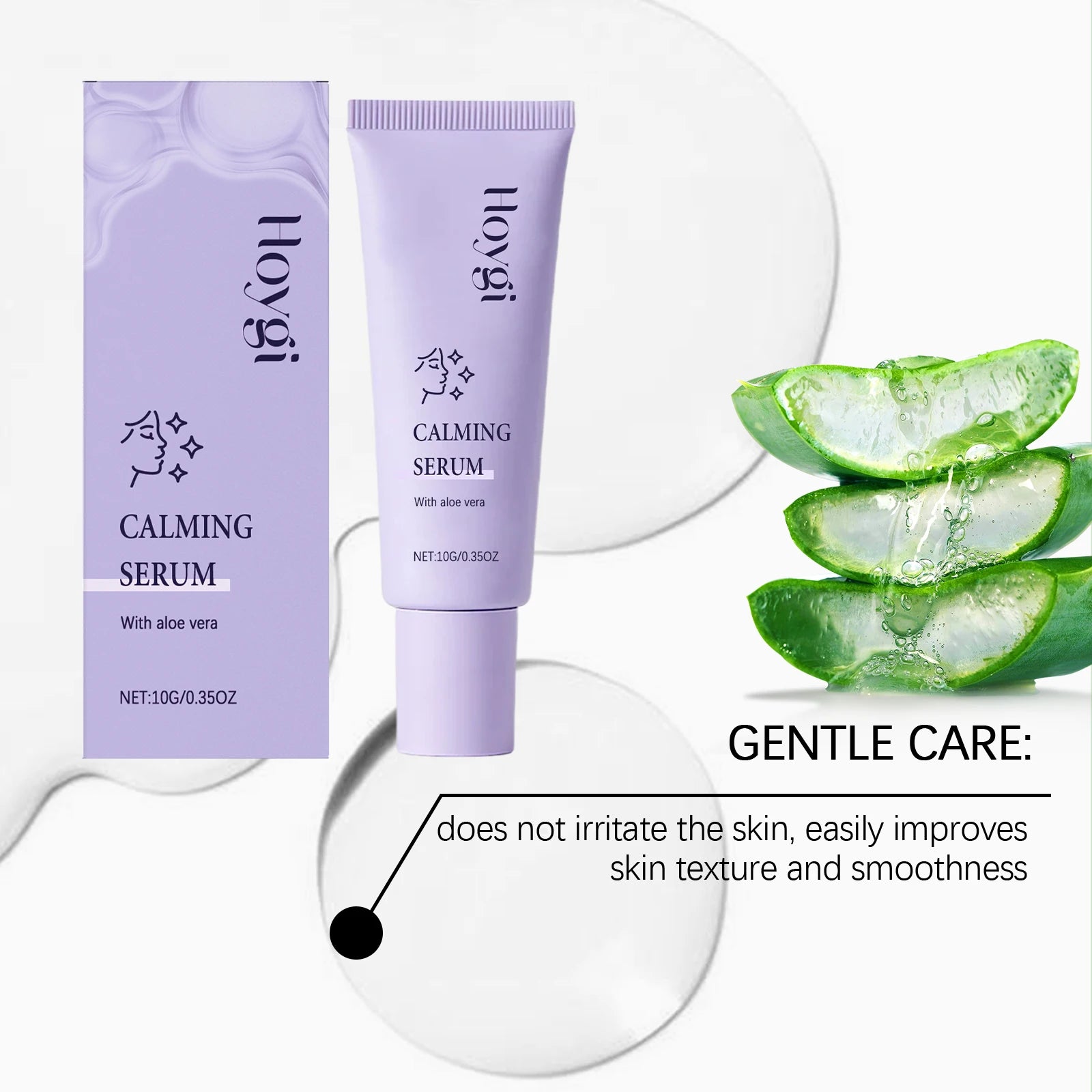 10G Aloe Vera Face Serum Deep Moisturizing Reduce Dryness Boosts Skin Elasticity Soothing Redness Smoothing Softening Facial Serum Oasis Select