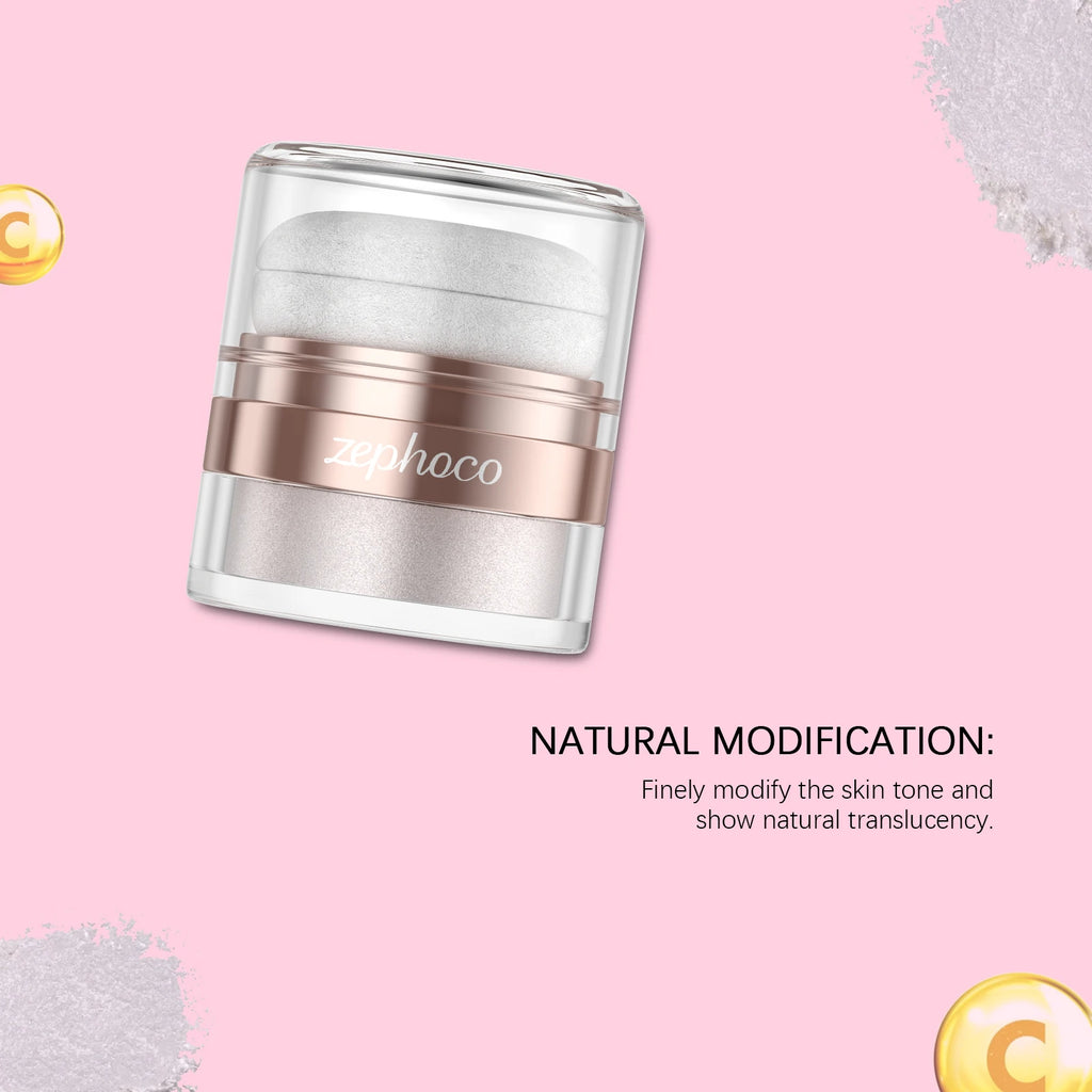 3g Body Pearl Highlighter with Fine Shimmer Hydrating Smooth Texture Lasting Shine Sweatproof Non-sticky Glowing Glitter Powder Oasis Select