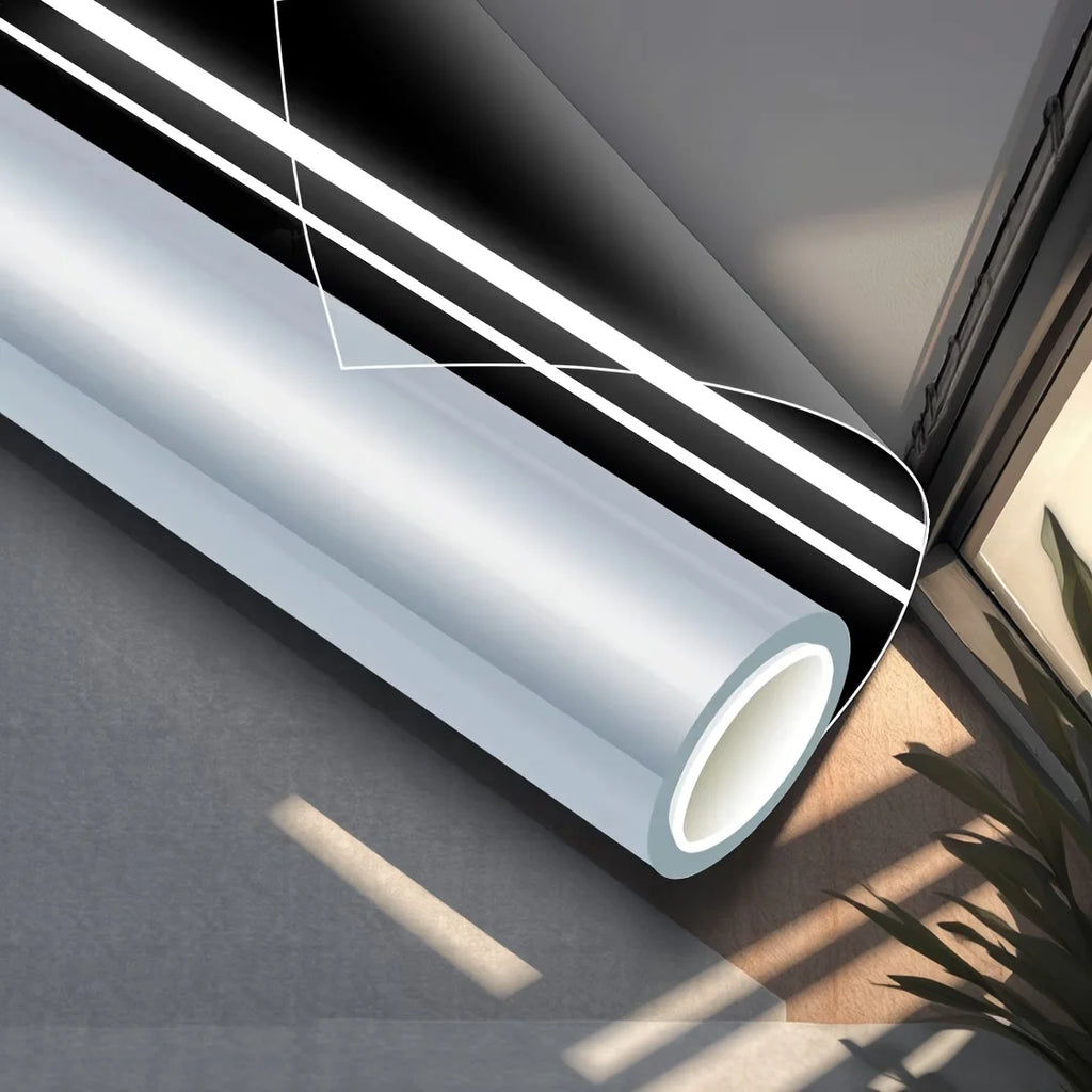 Safety Window Film Shatterproof Glass Film Transparent Self-Adhesive Safety Window Film Suitable For Home And Office Windows. Oasis Select