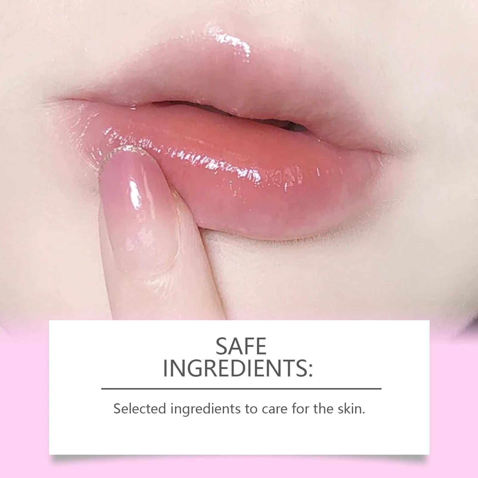 30g Pink Lip Sleeping Mask Gentle Cleaning Remove Dead Skin Reduce Dryness Anti-chapping Enhance Gloss Fade Fine Lines Non-sticky Lip Care Mask Oasis Select