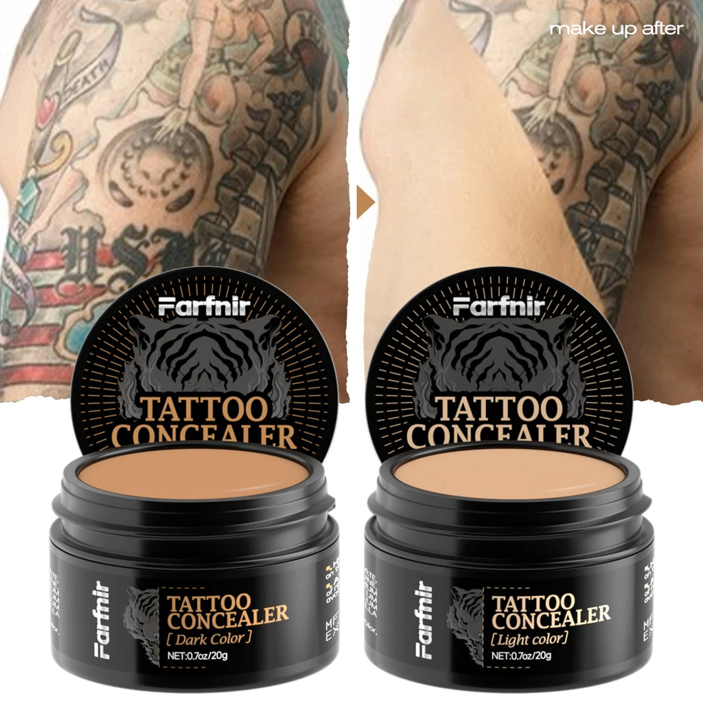 Tattoo concealer cream, waterproof and sweatproof, natural and skin-friendly, available in two colors for you to choose from. Oasis Select