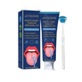 Oralhoe Tongue Cleaning Gel & Scraper – Fresh Breath 50g Tongue Cleaning Set Oasis Select 50g set