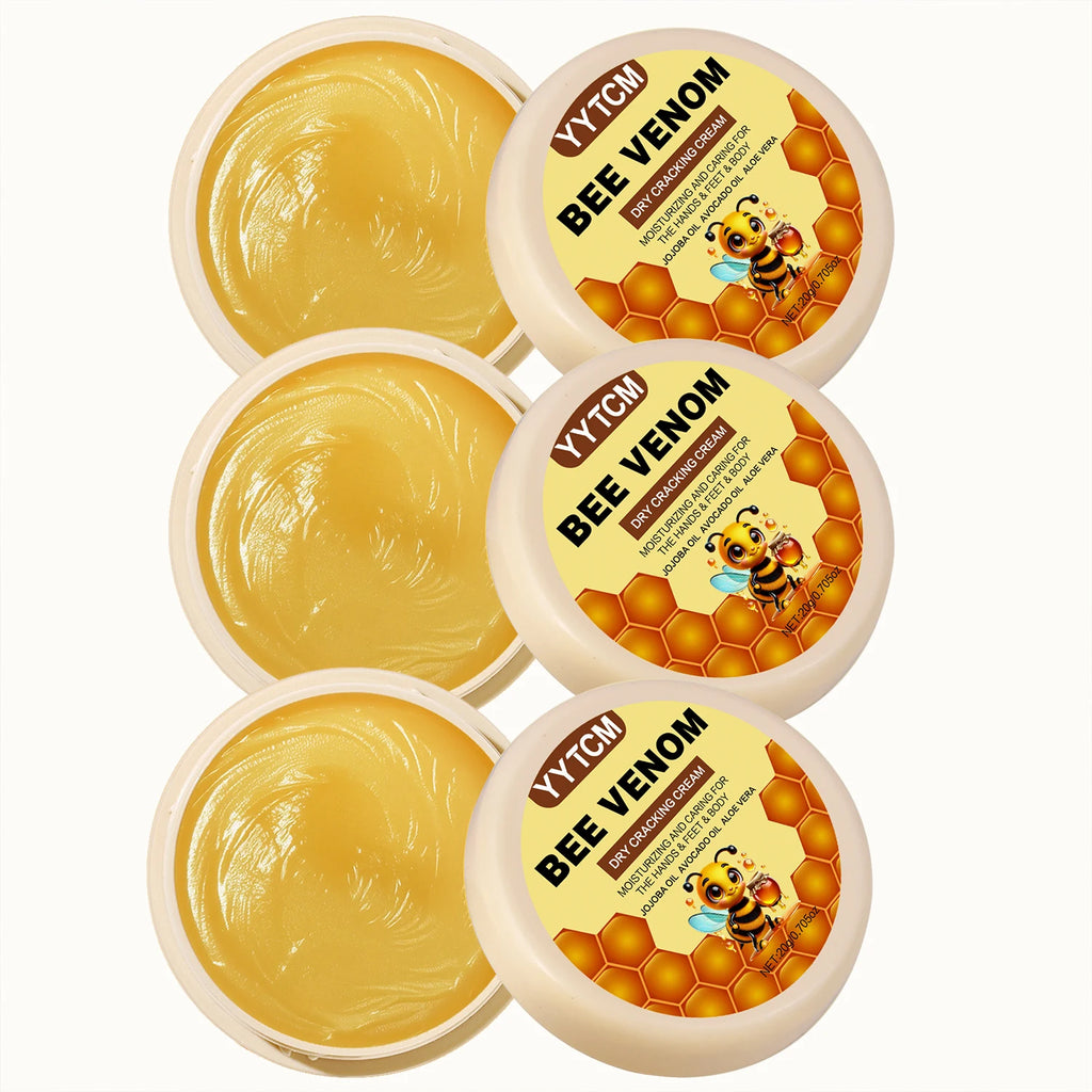 Bee Venom Foot Cream – Deep Hydrating Moisturizer 20g Foot Cream Oasis Select 3Pcs 20g