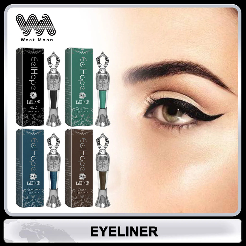EELHOE Waterproof Liquid Eyeliner – 4 Colours, Sweatproof