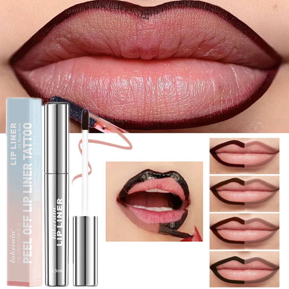 Peel-Off Matte Lip Tint | Waterproof Long-Lasting Lip Stain