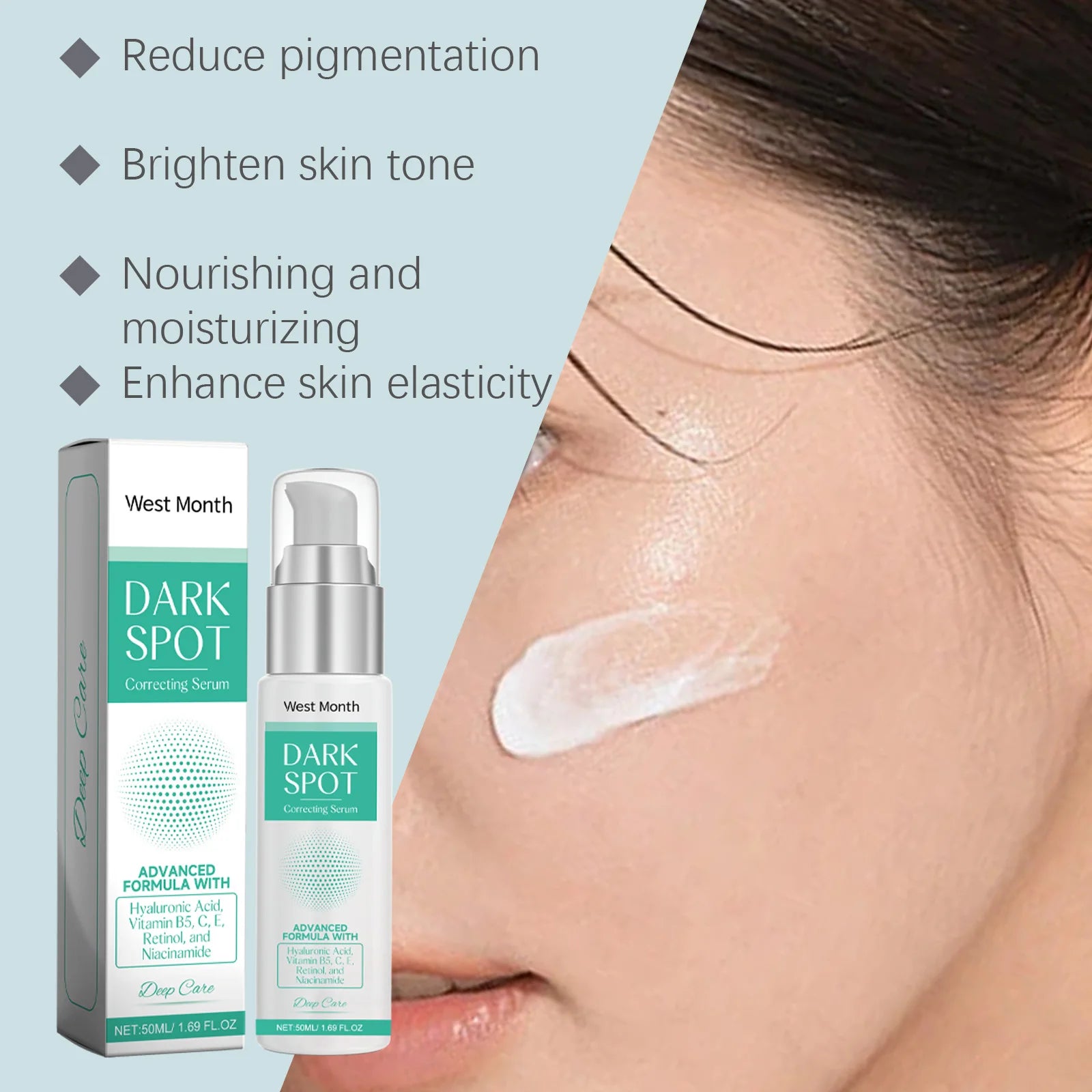 50ML Face Rejuvenating Serum Gentle Moisturizing Improve Roughness Glowing Improve Skin Texture Nourishing Glowing Daily Care Facial Serum Oasis Select