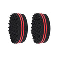 Double-Sided Twist Hair Sponge Brush – Afro Curl Styling Hair Sponge Brush Oasis Select Small-2pcs
