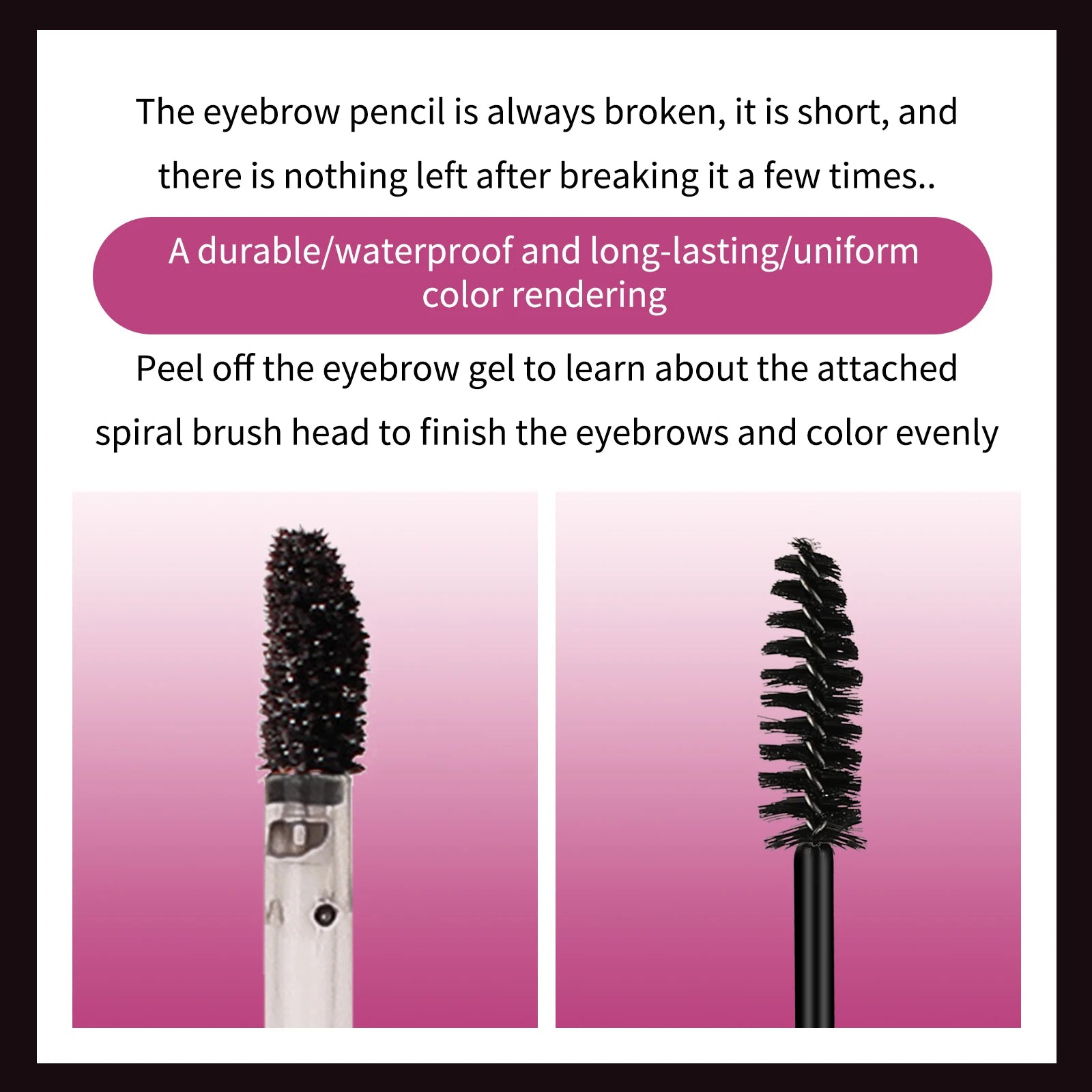 O'Cheal Eyebrow Tint Dye Gel – Waterproof Long-Lasting Cream
