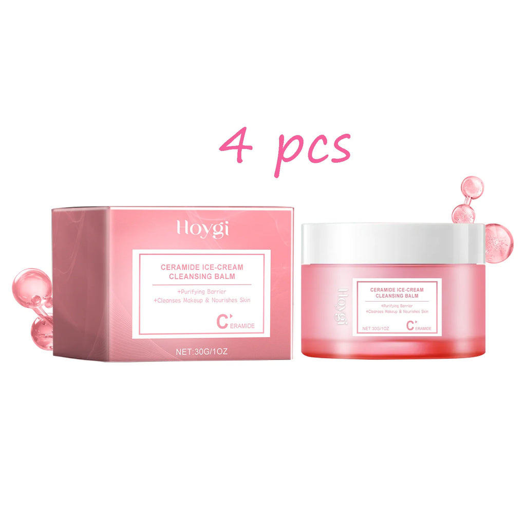 Hoygi Face Makeup Remover Balm Moisturizing Skin No Tight Non-irritating Purifying Pores Shrinking Refreshing Eyes and Lip Clean Oasis Select buy 2 free 2 United States