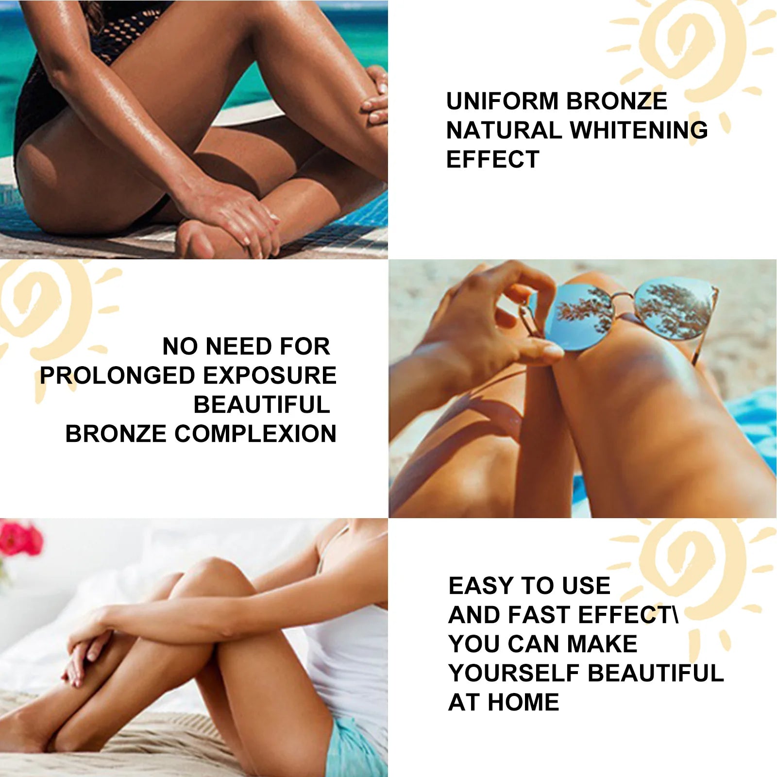 Jaysuing Tanning Accelerator Gel – Sunless Self-Tanner 100g Self-Tanning Gel Oasis Select