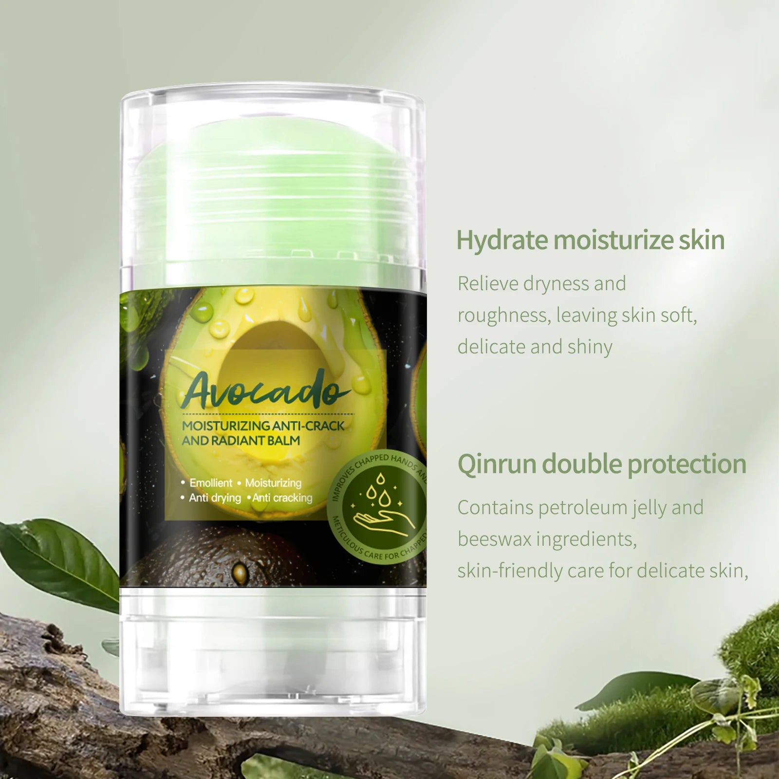 Avocado Anti Crack Foot Cream Herbal Anti-Drying Heel Chapped Repair Balm Dead Skin Remove Foot Mask Moisturizing Hand Feet Care Oasis Select
