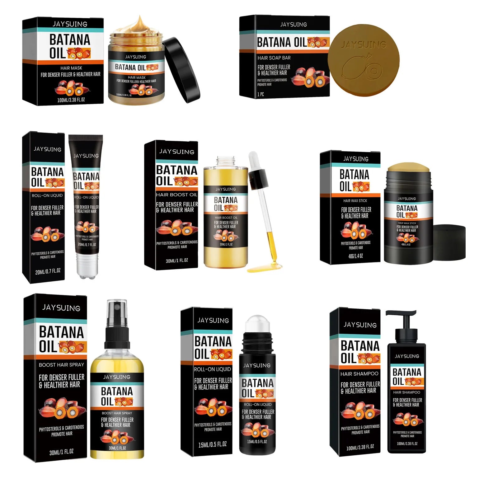 Jaysuing Hair Growth Set – Loss Treatment, Wax & Shampoo Hair Growth Set Oasis Select