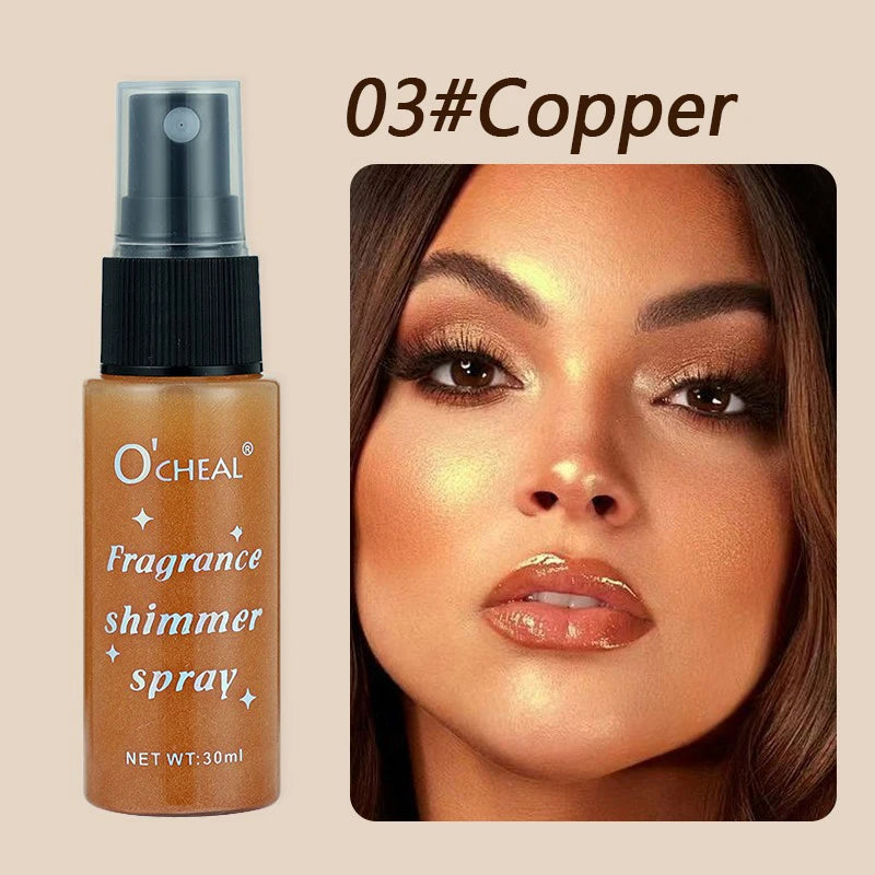 O'Cheal Shimmer Glitter Spray 30ml – Body, Hair & Clothes Glow