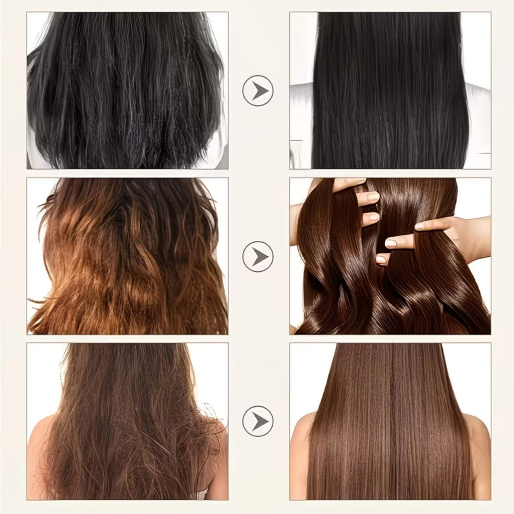 Collagen Hair Mask with Keratin & Peptides – Smoothing Treatment Deep Conditioning Mask Oasis Select