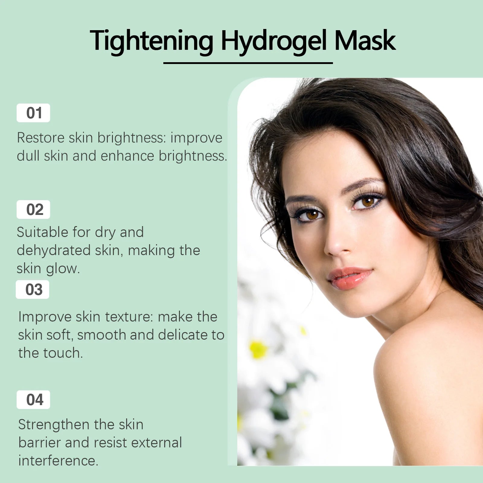 4PCS Retinol Face Mask Deep Moisturizing & Nourishing Pores Enhance Smoothness Glowing Soothing Redness Enhance Skin Elasticity Facial Mask Oasis Select