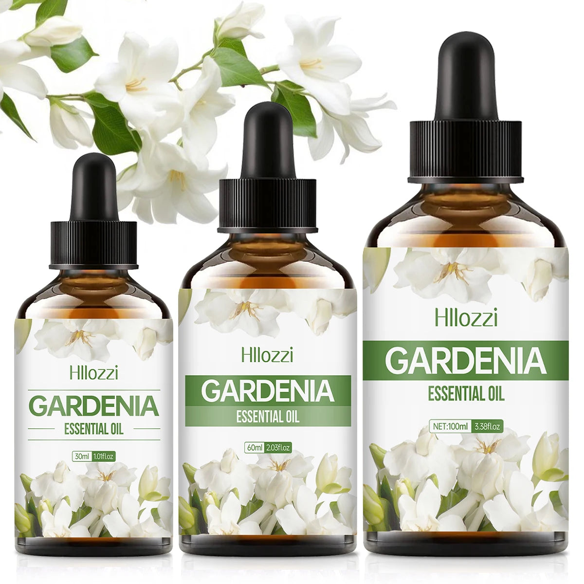 Gardenia Essential Oil – Floral Scent for Massage, Hair & Diffuser